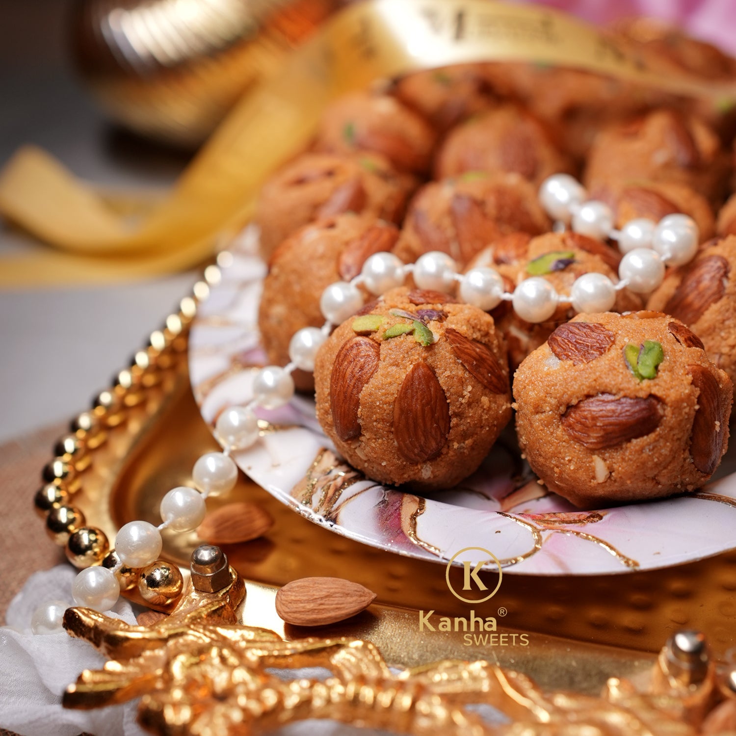 Sugar free Special Besan Ladoo